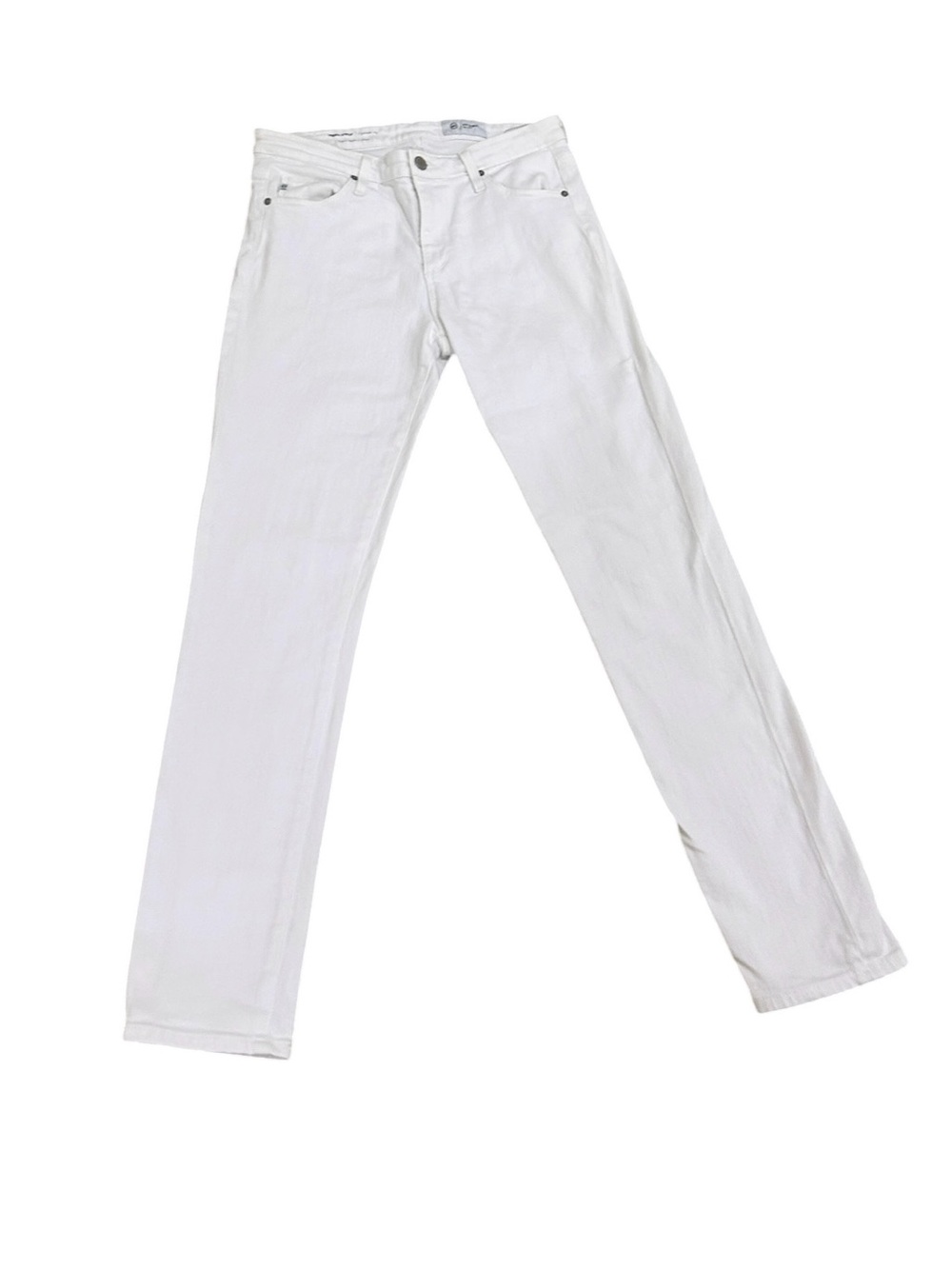 Ag Adriano goldschmied prima ankle White cigarette leg jeans USA made size 28